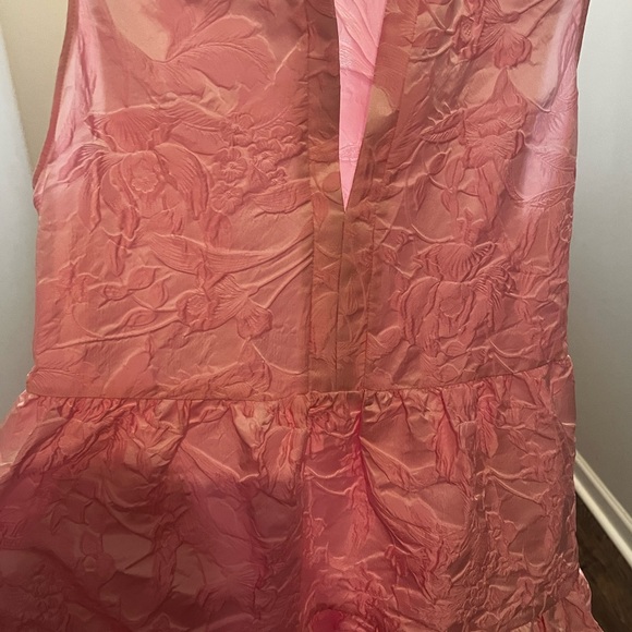 Amanda Uprichard “Sleeves Saffron” Dress – Pink, Size Medium - Picture 3 of 10